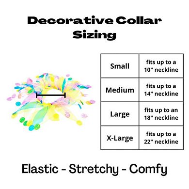 Midlee Easter Egg Decorative Dog Collar