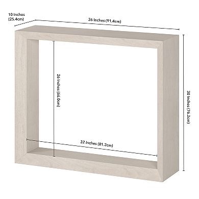 Finley & Sloane Osmond 36" Wide Rectangular Console Table