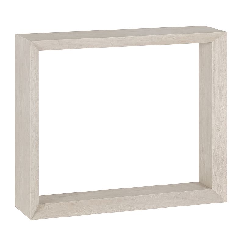 Finley & Sloane Osmond 36" Wide Rectangular Console Table, Alder White