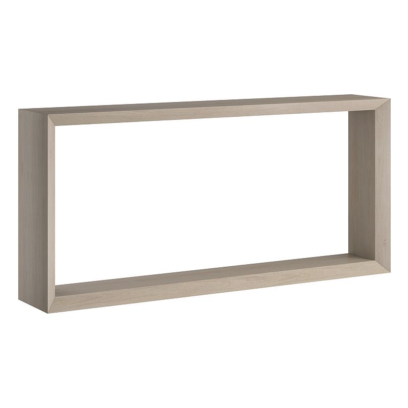 Finley & Sloane Osmond 64" Wide Rectangular Console Table, Alder White