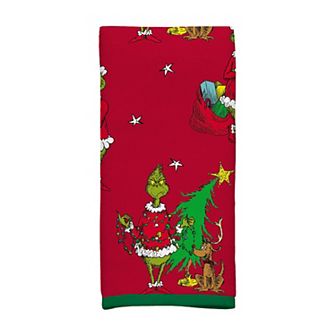 Dr. Seuss Grinch & Max Hope for Fun Hand Towel