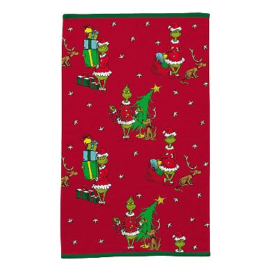 Dr. Seuss Grinch & Max Hope for Fun Hand Towel
