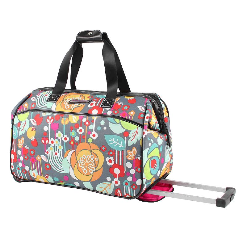 Lily Bloom Wheeled Duffel Bag, Bliss