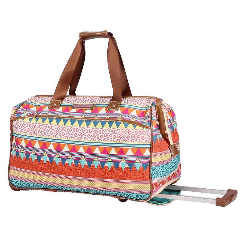 Lily Bloom Wheeled Duffel Bag, On The Prowl