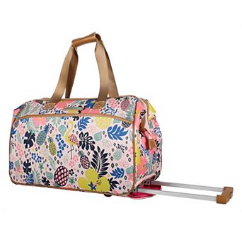 Lily Bloom Wheeled Duffel Bag