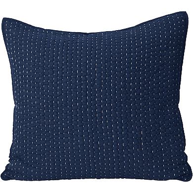 Lands' End Seed Stitch Quilted Pillow Sham