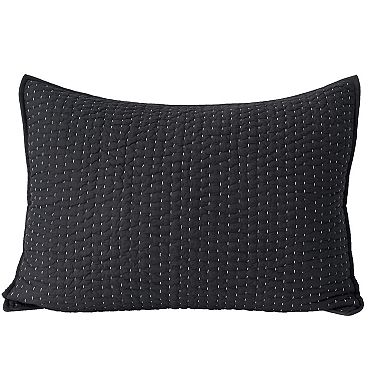 Lands' End Seed Stitch Quilted Pillow Sham
