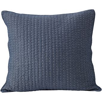 Lands' End Seed Stitch Quilted Pillow Sham