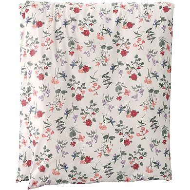 Lands' End 300 Thread Count Cotton Smooth Percale Duvet Cover