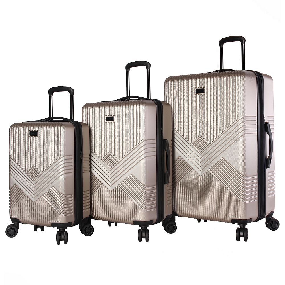 Nicole Miller Nicki 3-pc. Expandable Luggage Set