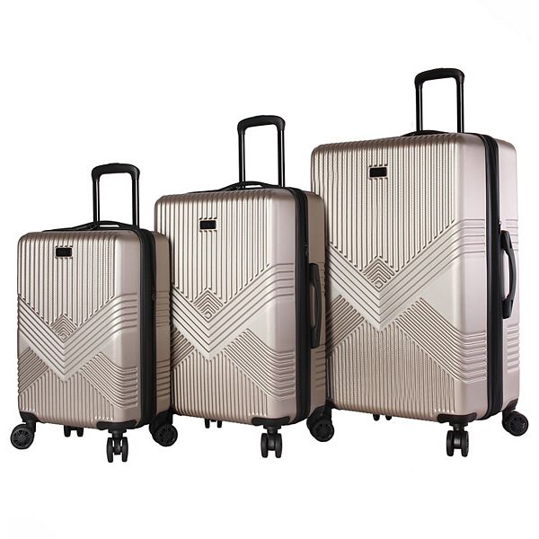 Nicole Miller Nicki 3-pc. Expandable Luggage Set