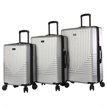 Nicole Miller Fanciful 3 pc Expandable Luggage Set