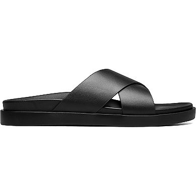 Stacy Adams Montel Men's Cross Strap Slide Sandals