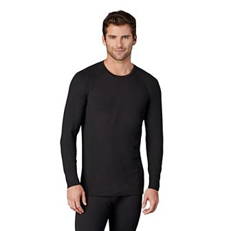Men's Cuddl Duds® Midweight ClimateSport Performance Base Layer Crew Top