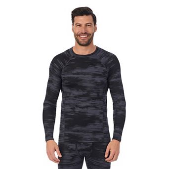 Men's Cuddl Duds® Midweight ClimateSport Performance Base Layer Crew Top