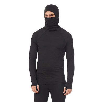 Men's Cuddl Duds Heavyweight ArctiCore Performance Base Layer Balaclava Top
