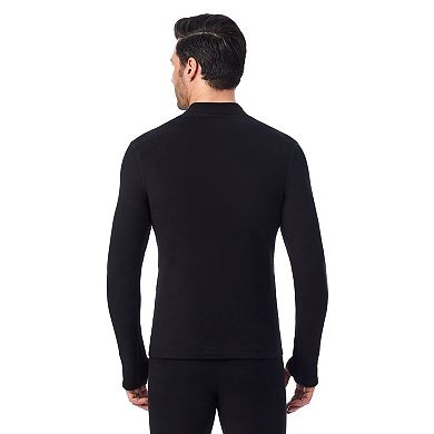 Men's Cuddl Duds Heavyweight Fleecewear Performance Base Layer Mock Neck Top
