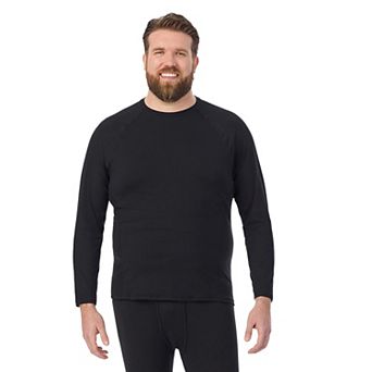 Big & Tall Cuddl Duds® Midweight ClimateSport Performance Base Layer Crew Top