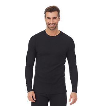 Men's Cuddl Duds® Midweight Waffle Thermal Performance Base Layer Crew Top