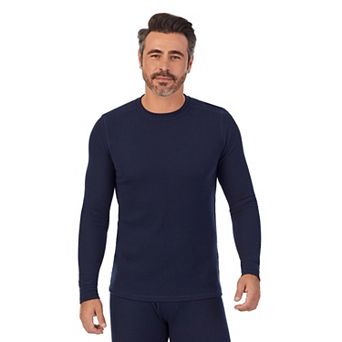 Men's Cuddl Duds® Midweight Waffle Thermal Performance Base Layer Crew Top