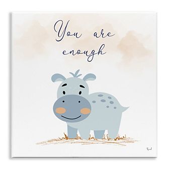 Stupell Home Decor You Are Enough Inspirational Plaque Wall Art