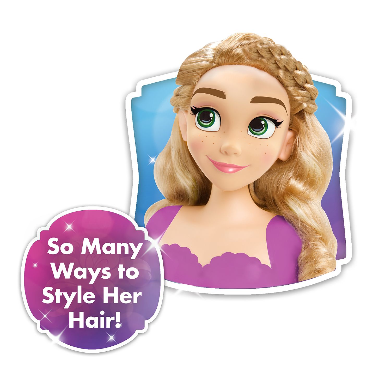 Детские куклы Just Play Disney Princess Rapunzel Styling Head — фото 2