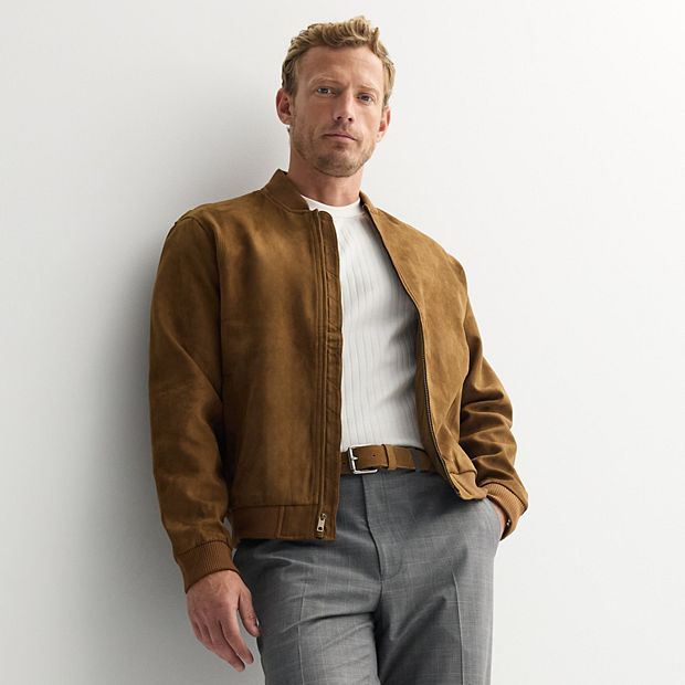 ジャケット・アウター BEAMS FAKE SUEDE ZIP BLOUSON CAMEL Auralee Lamb Suede Zip Blouson | Camel | Canoe Club