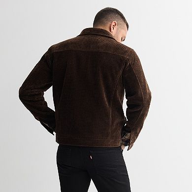 Men's Apt. 9 Textured Zip Front Jacket
