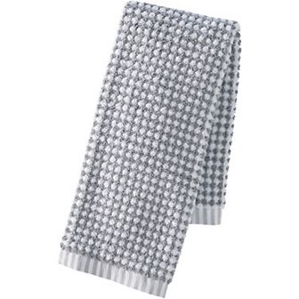 Lands' End Quick-Dry Cotton Textured Gingham Bath Towel, Hand Towel or Washcloth