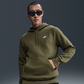 Men's Nike Club Pull-Over Fleece Hoodie