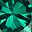 Gold Tone Green