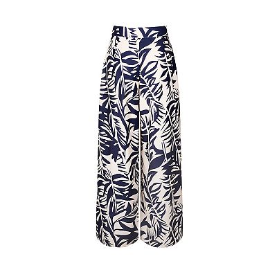 Women's Cupshe Tropical Floral Wide Leg Pants