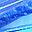 Silver Tone Blue