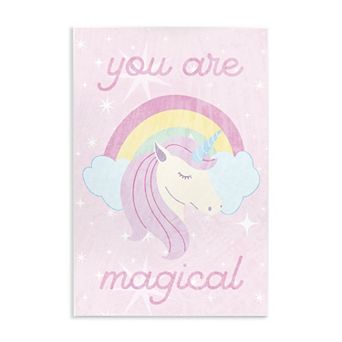 Stupell Home Decor Magical Sparkle Unicorn Wall Plaque Art