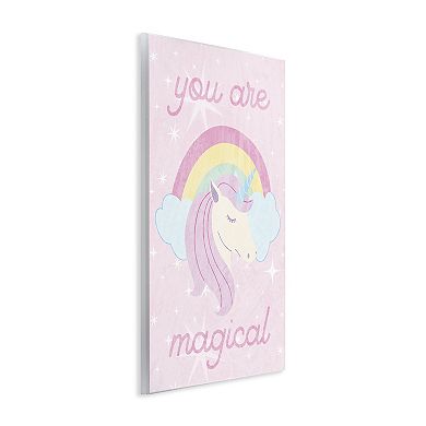 Stupell Home Decor Magical Sparkle Unicorn Wall Plaque Art