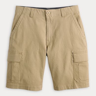 Men's Hallstatt Stretch Cotton Linen Freedom Waist Cargo Shorts