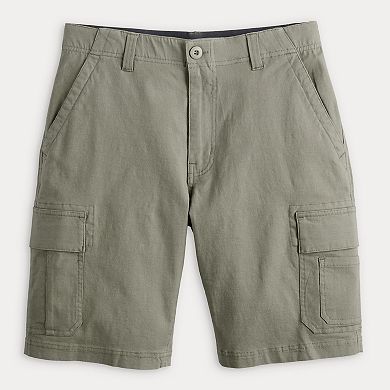 Men's Hallstatt Stretch Cotton Linen Freedom Waist Cargo Shorts