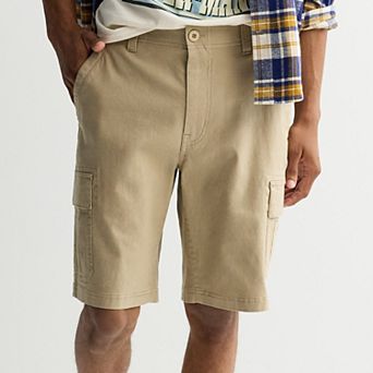 Men's Hallstatt Stretch Cotton Linen Freedom Waist Cargo Shorts