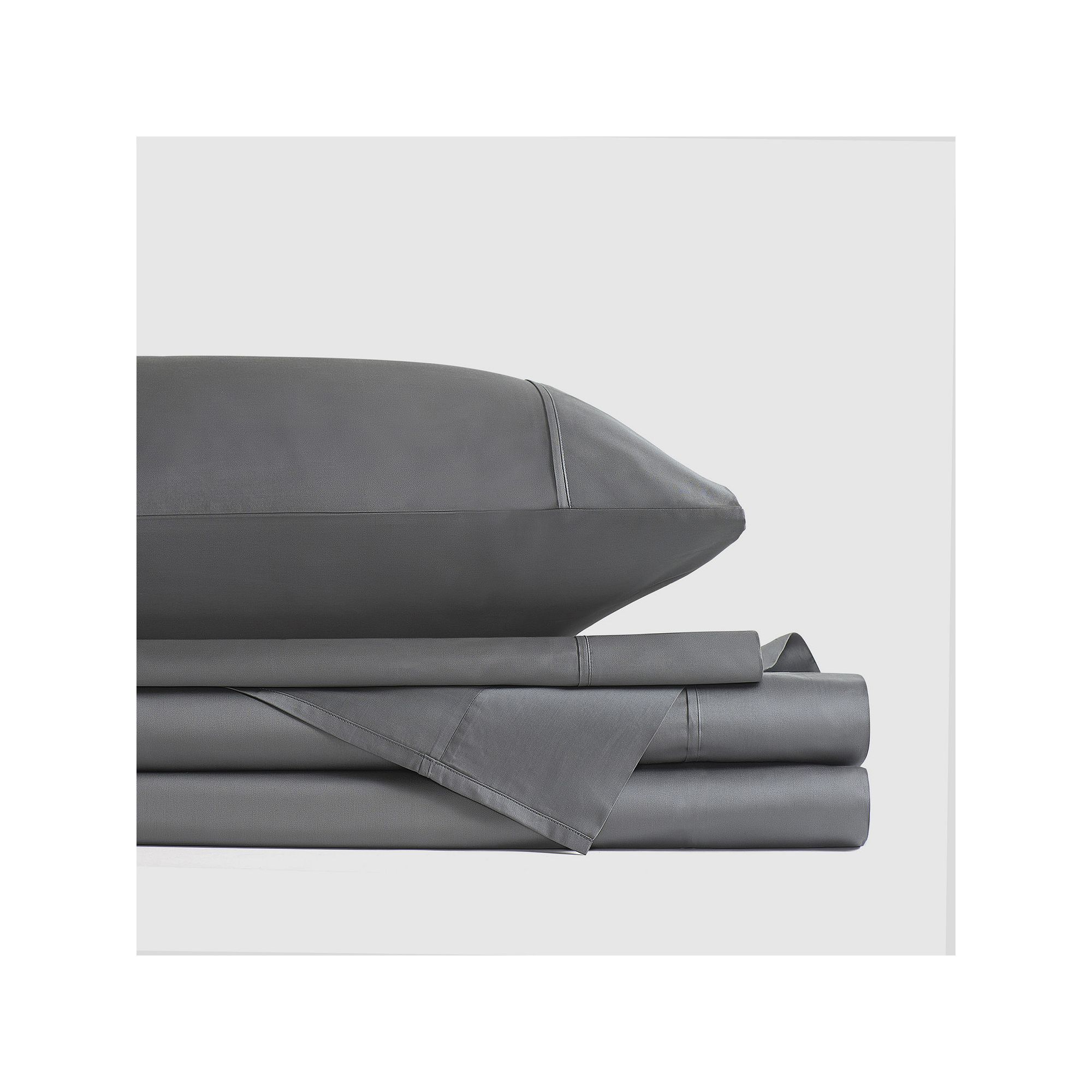 Five Queens Court Superior Sheet Set with Pillowcases, Black