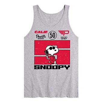 Men's Peanuts Snoopy Racer Graphic Tank Top