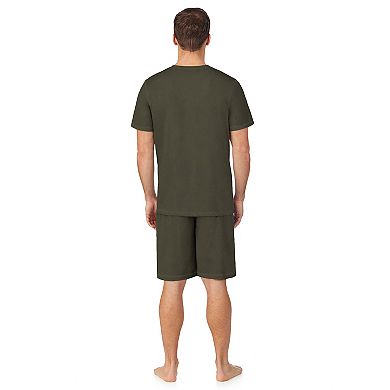 Men's Cuddl Duds® 2-pc. Pajama T-Shirt & Pajama Shorts Set
