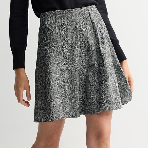 Women's Nine West Flare Mini Skirt