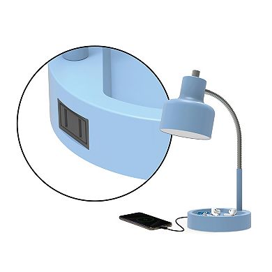 LED Desk Lamp with USB Charging Port