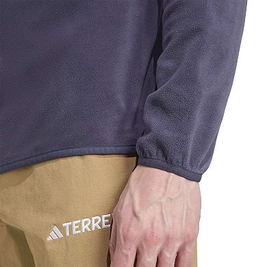 Men's adidas Terrex Multi Essentials Half-Zip Fleece Jacket