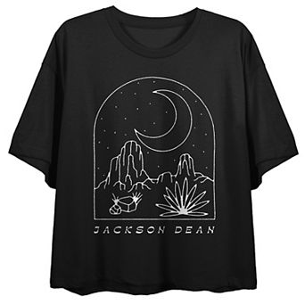 Juniors' Jackson Dean Short Sleeve Graphic T-Shirt