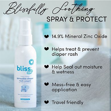 Delta Children Bliss Baby Diaper Rash Cream Spray