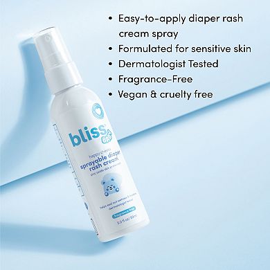 Delta Children Bliss Baby Diaper Rash Cream Spray