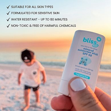 Delta Children Bliss Baby 0.6-oz. SPF 50 Mineral Sunscreen Stick