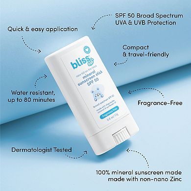 Delta Children Bliss Baby 0.6-oz. SPF 50 Mineral Sunscreen Stick