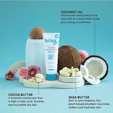 Delta Children Bliss Baby 3-oz. SPF 50 Mineral Sunscreen Lotion